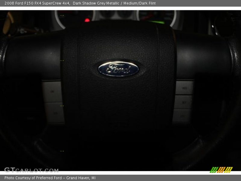 Dark Shadow Grey Metallic / Medium/Dark Flint 2008 Ford F150 FX4 SuperCrew 4x4