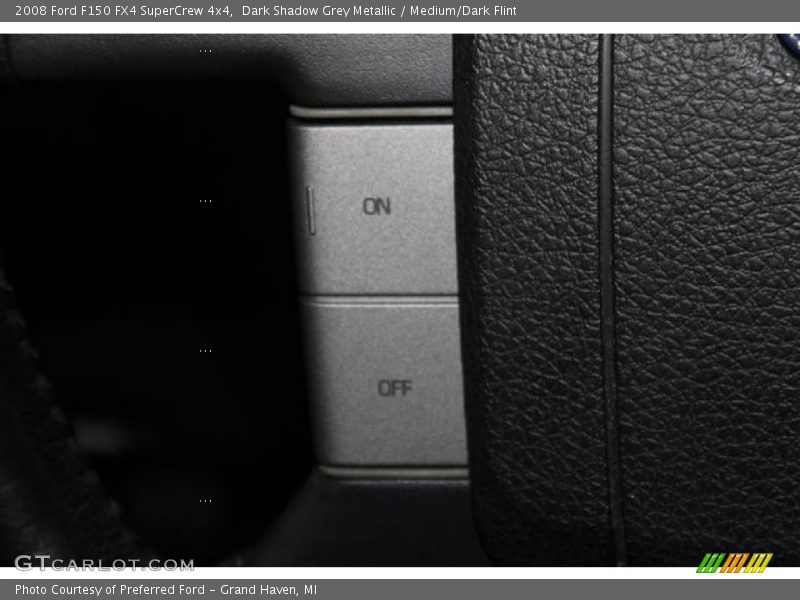 Dark Shadow Grey Metallic / Medium/Dark Flint 2008 Ford F150 FX4 SuperCrew 4x4