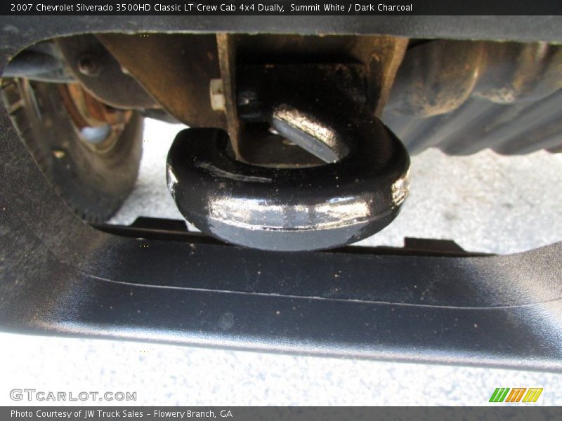 Summit White / Dark Charcoal 2007 Chevrolet Silverado 3500HD Classic LT Crew Cab 4x4 Dually