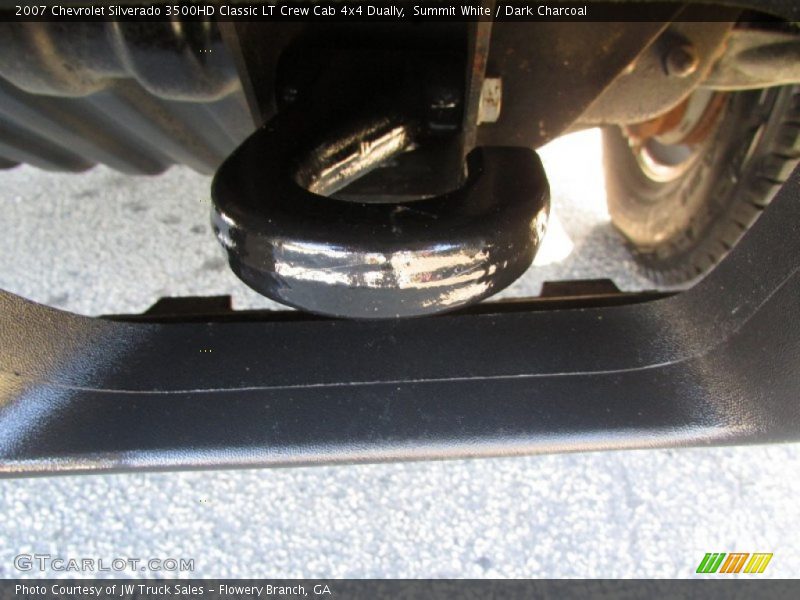 Summit White / Dark Charcoal 2007 Chevrolet Silverado 3500HD Classic LT Crew Cab 4x4 Dually