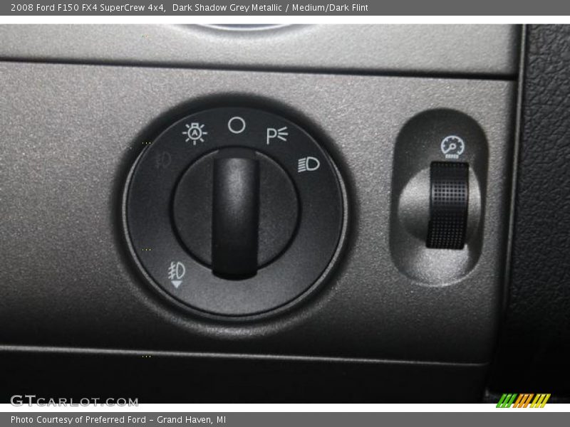 Dark Shadow Grey Metallic / Medium/Dark Flint 2008 Ford F150 FX4 SuperCrew 4x4