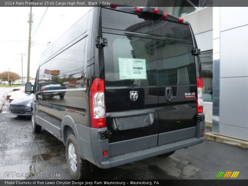 Black / Gray 2014 Ram ProMaster 2500 Cargo High Roof