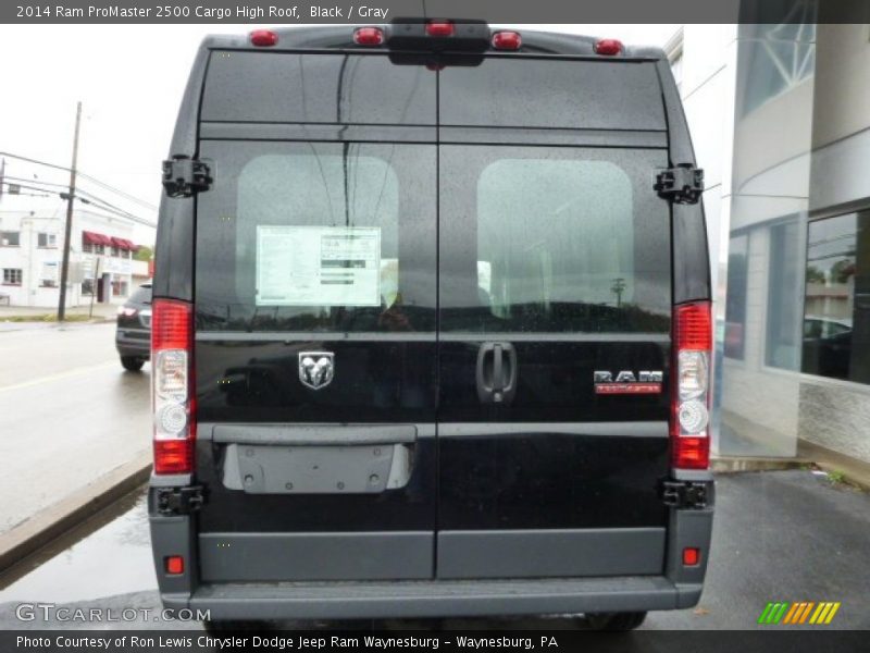 Black / Gray 2014 Ram ProMaster 2500 Cargo High Roof
