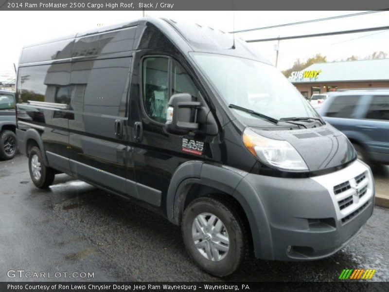 Front 3/4 View of 2014 ProMaster 2500 Cargo High Roof