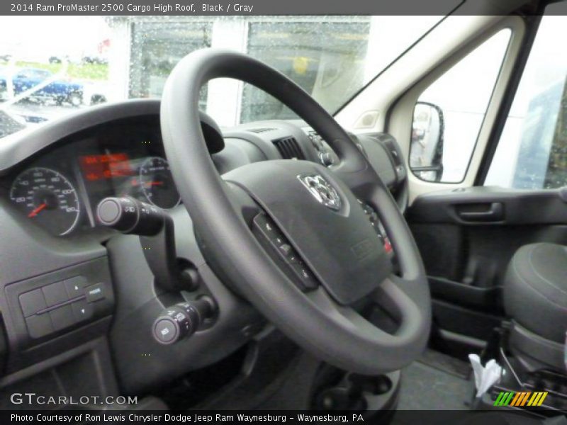 Black / Gray 2014 Ram ProMaster 2500 Cargo High Roof