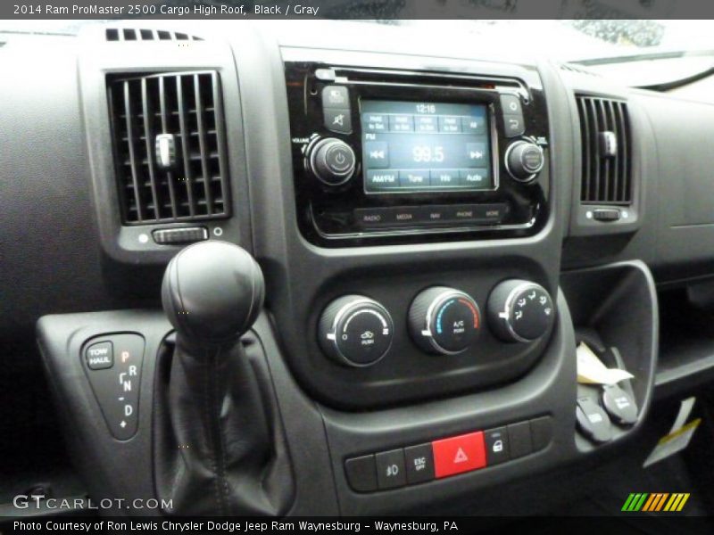 Controls of 2014 ProMaster 2500 Cargo High Roof