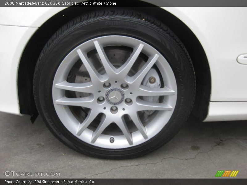 2008 CLK 350 Cabriolet Wheel