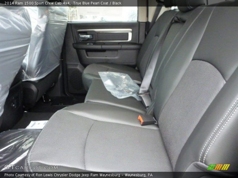 True Blue Pearl Coat / Black 2014 Ram 1500 Sport Crew Cab 4x4