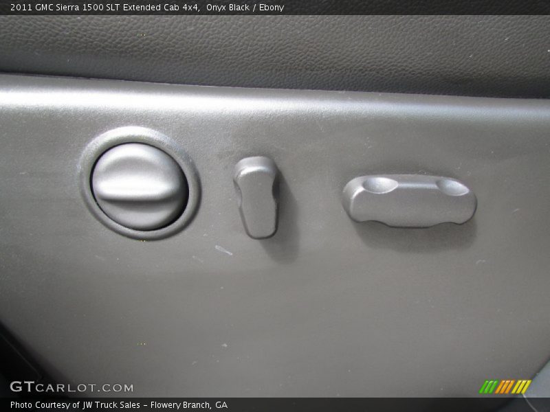 Onyx Black / Ebony 2011 GMC Sierra 1500 SLT Extended Cab 4x4