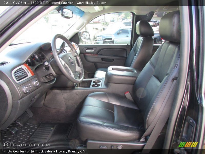 Onyx Black / Ebony 2011 GMC Sierra 1500 SLT Extended Cab 4x4