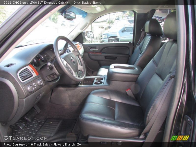 Onyx Black / Ebony 2011 GMC Sierra 1500 SLT Extended Cab 4x4