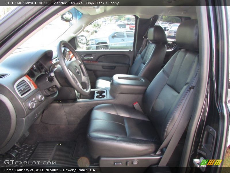 Onyx Black / Ebony 2011 GMC Sierra 1500 SLT Extended Cab 4x4