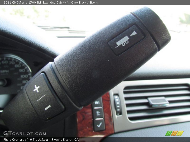 Onyx Black / Ebony 2011 GMC Sierra 1500 SLT Extended Cab 4x4