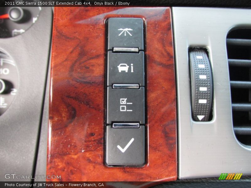 Onyx Black / Ebony 2011 GMC Sierra 1500 SLT Extended Cab 4x4