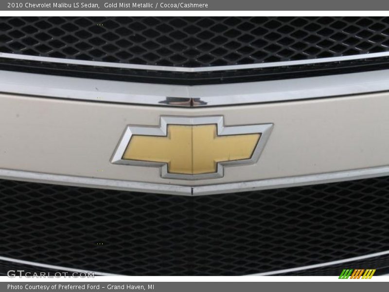 Gold Mist Metallic / Cocoa/Cashmere 2010 Chevrolet Malibu LS Sedan