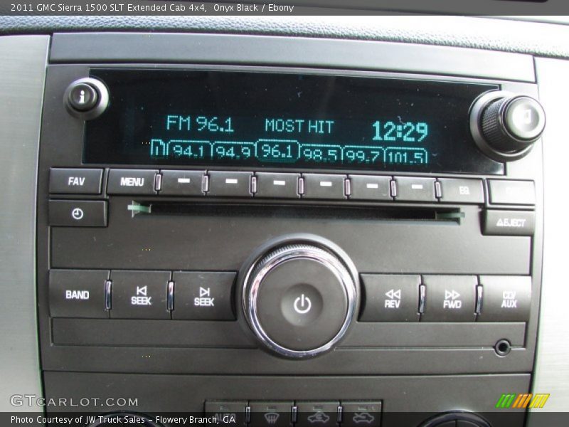 Onyx Black / Ebony 2011 GMC Sierra 1500 SLT Extended Cab 4x4