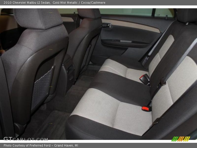 Gold Mist Metallic / Cocoa/Cashmere 2010 Chevrolet Malibu LS Sedan