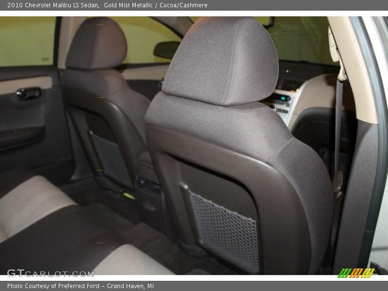Gold Mist Metallic / Cocoa/Cashmere 2010 Chevrolet Malibu LS Sedan
