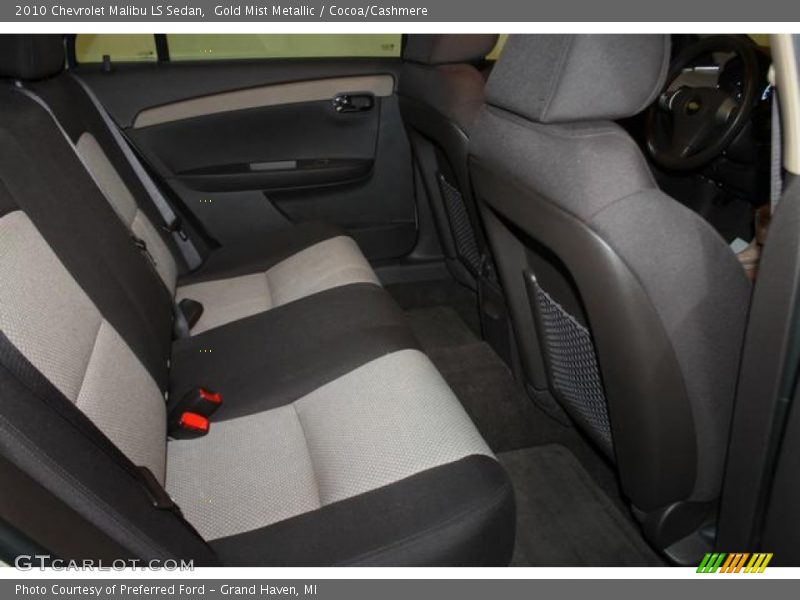 Gold Mist Metallic / Cocoa/Cashmere 2010 Chevrolet Malibu LS Sedan