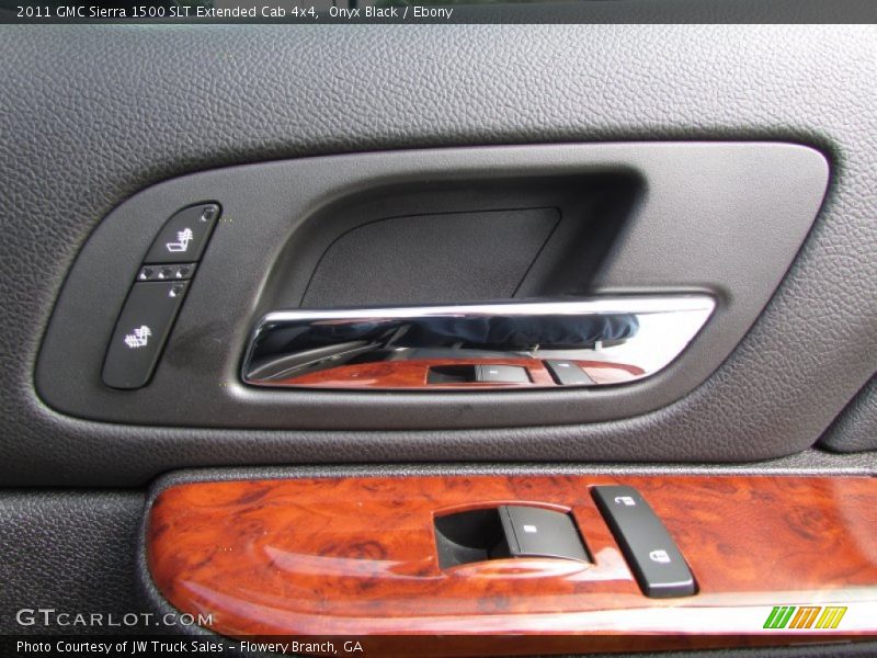 Onyx Black / Ebony 2011 GMC Sierra 1500 SLT Extended Cab 4x4