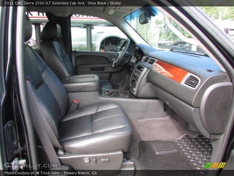 Onyx Black / Ebony 2011 GMC Sierra 1500 SLT Extended Cab 4x4