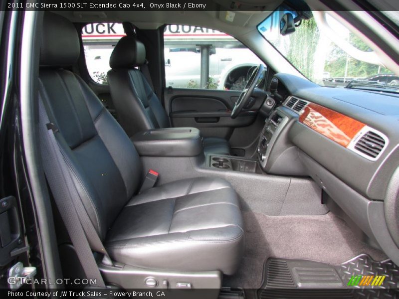 Onyx Black / Ebony 2011 GMC Sierra 1500 SLT Extended Cab 4x4