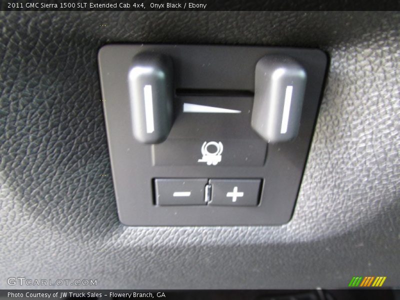 Onyx Black / Ebony 2011 GMC Sierra 1500 SLT Extended Cab 4x4