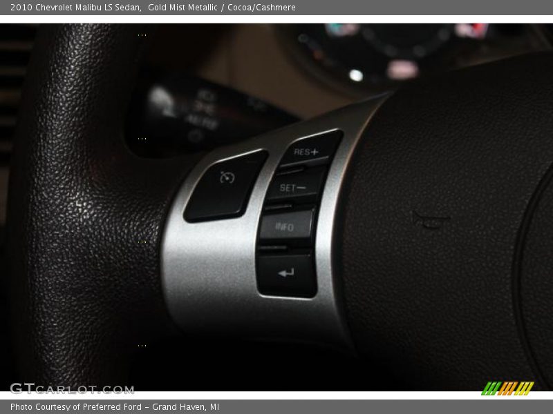 Gold Mist Metallic / Cocoa/Cashmere 2010 Chevrolet Malibu LS Sedan