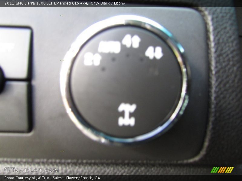Onyx Black / Ebony 2011 GMC Sierra 1500 SLT Extended Cab 4x4