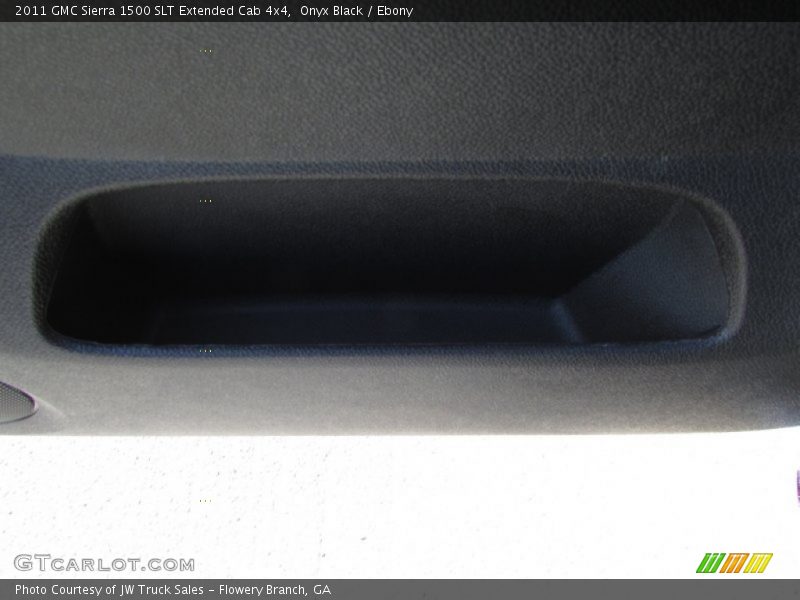 Onyx Black / Ebony 2011 GMC Sierra 1500 SLT Extended Cab 4x4