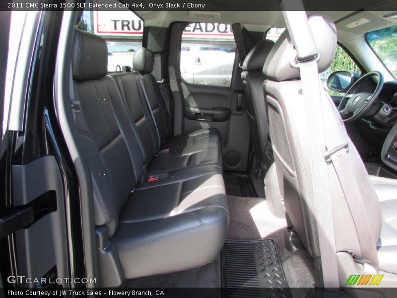 Onyx Black / Ebony 2011 GMC Sierra 1500 SLT Extended Cab 4x4