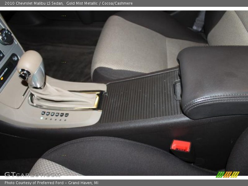 Gold Mist Metallic / Cocoa/Cashmere 2010 Chevrolet Malibu LS Sedan