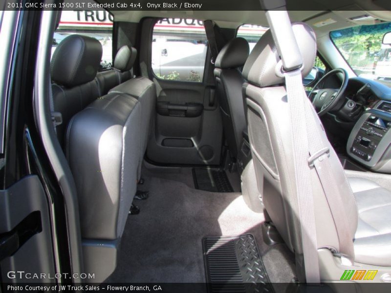 Onyx Black / Ebony 2011 GMC Sierra 1500 SLT Extended Cab 4x4