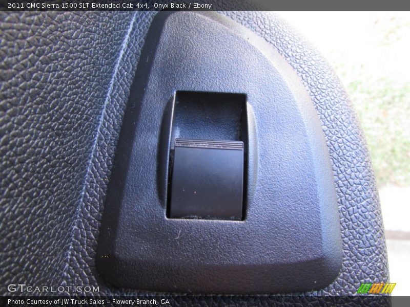 Onyx Black / Ebony 2011 GMC Sierra 1500 SLT Extended Cab 4x4