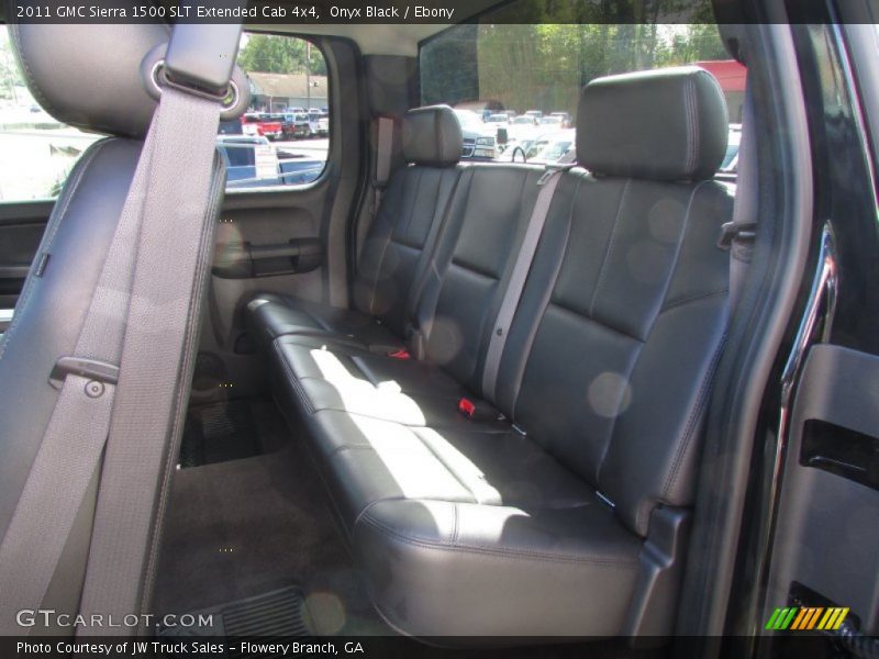 Onyx Black / Ebony 2011 GMC Sierra 1500 SLT Extended Cab 4x4