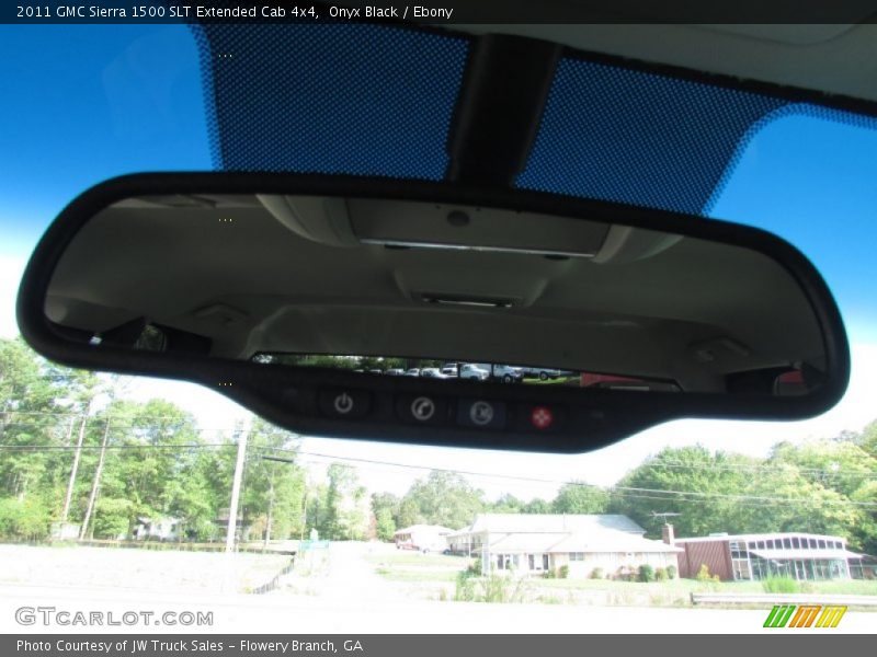 Onyx Black / Ebony 2011 GMC Sierra 1500 SLT Extended Cab 4x4