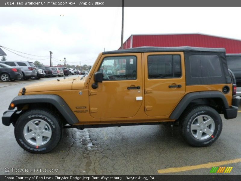  2014 Wrangler Unlimited Sport 4x4 Amp'd