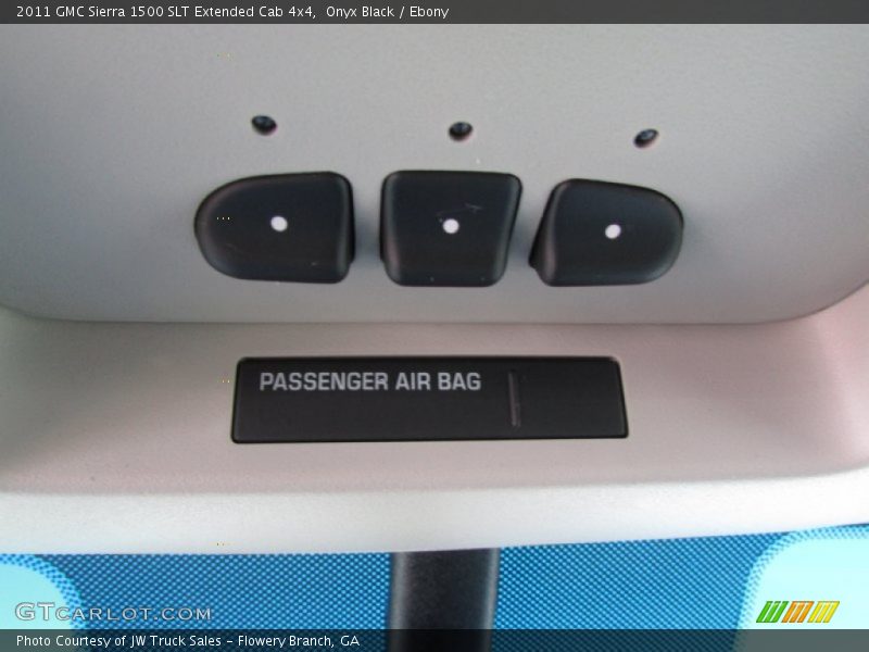 Onyx Black / Ebony 2011 GMC Sierra 1500 SLT Extended Cab 4x4