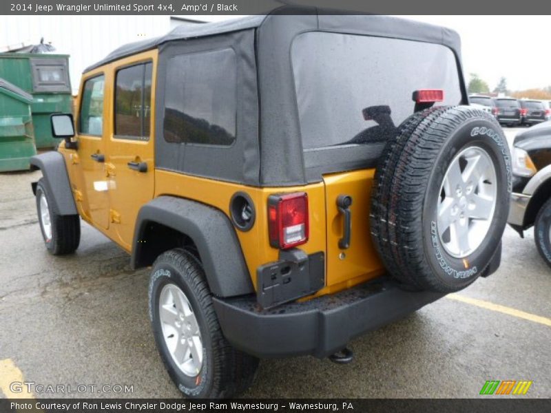 Amp'd / Black 2014 Jeep Wrangler Unlimited Sport 4x4