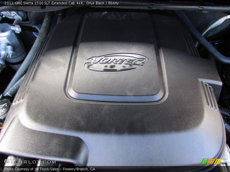 Onyx Black / Ebony 2011 GMC Sierra 1500 SLT Extended Cab 4x4