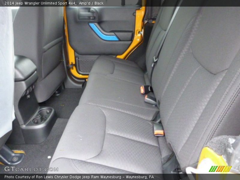 Amp'd / Black 2014 Jeep Wrangler Unlimited Sport 4x4
