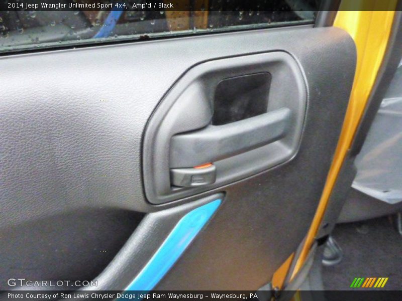 Amp'd / Black 2014 Jeep Wrangler Unlimited Sport 4x4