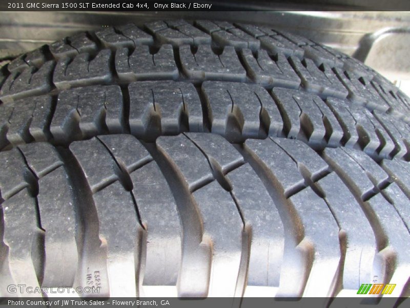 Onyx Black / Ebony 2011 GMC Sierra 1500 SLT Extended Cab 4x4