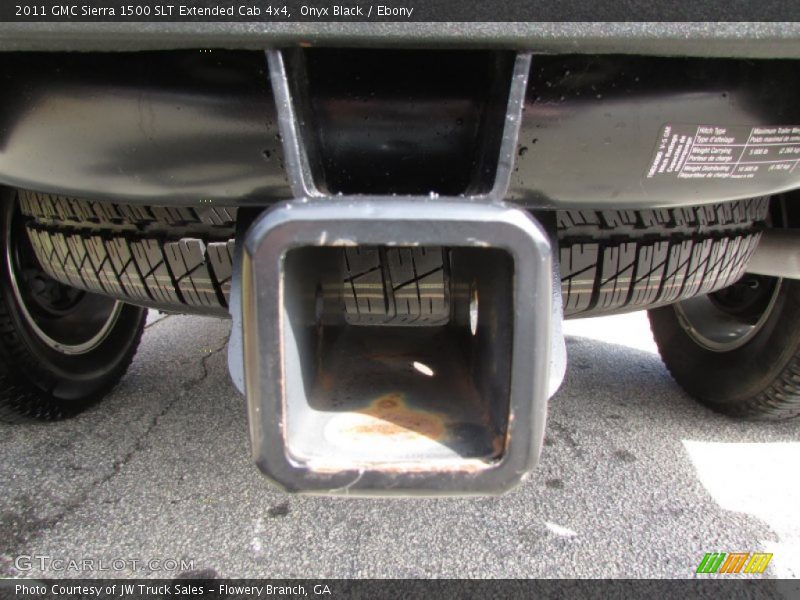 Onyx Black / Ebony 2011 GMC Sierra 1500 SLT Extended Cab 4x4