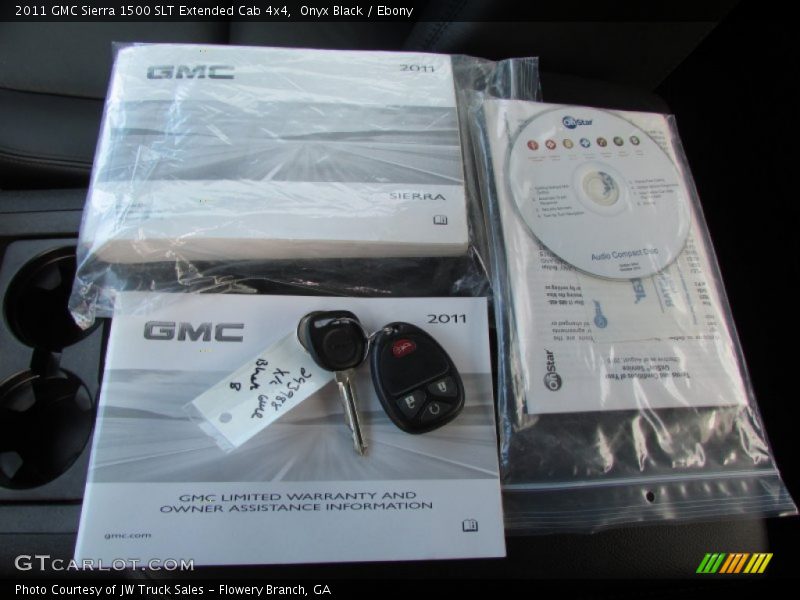 Onyx Black / Ebony 2011 GMC Sierra 1500 SLT Extended Cab 4x4
