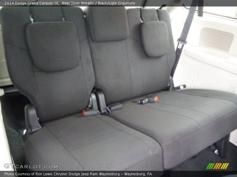 Billet Silver Metallic / Black/Light Graystone 2014 Dodge Grand Caravan SE
