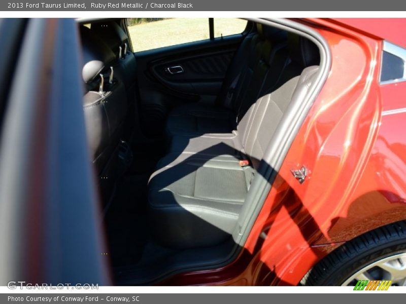 Ruby Red Metallic / Charcoal Black 2013 Ford Taurus Limited