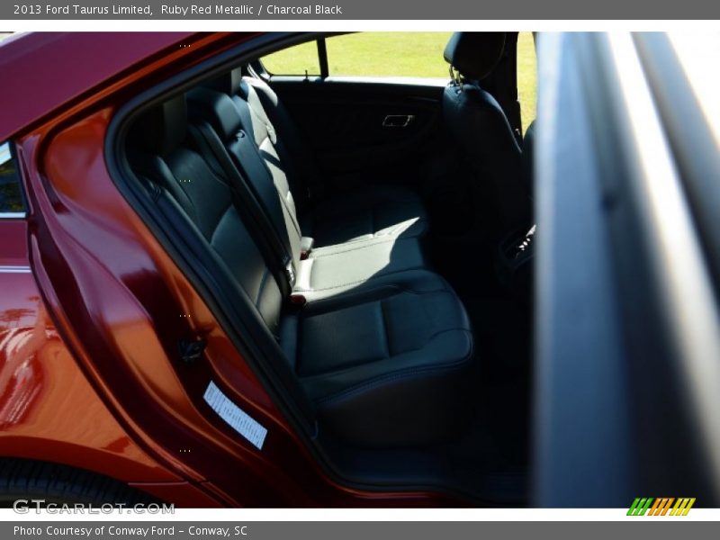 Ruby Red Metallic / Charcoal Black 2013 Ford Taurus Limited