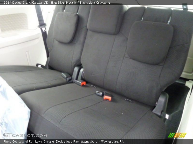 Billet Silver Metallic / Black/Light Graystone 2014 Dodge Grand Caravan SE