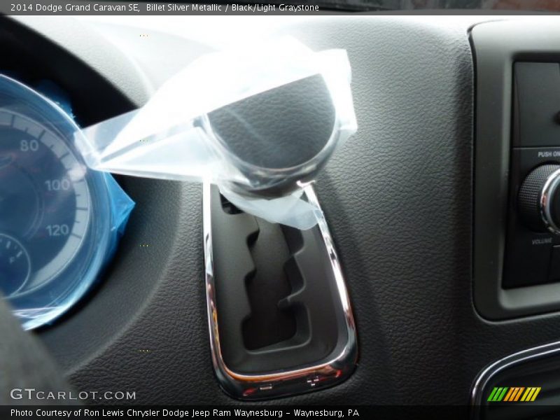 Billet Silver Metallic / Black/Light Graystone 2014 Dodge Grand Caravan SE